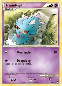 Karte Traunfugil aus Ruf der Legenden, Nummer 65/95