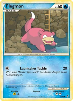 Karte Flegmon aus Ruf der Legenden, Nummer 70/95