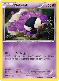 Karte Nebulak aus Generationen, Nummer 33/83