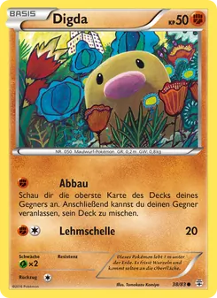 Karte Digda aus Generationen, Nummer 38/83