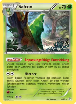 Karte Safcon aus Generationen, Nummer 4/83