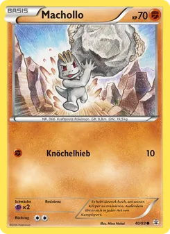 Karte Machollo aus Generationen, Nummer 40/83