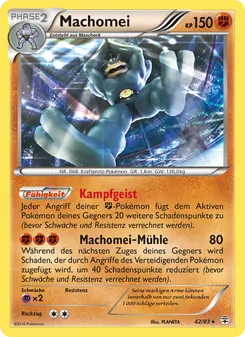 Karte Machomei aus Generationen, Nummer 42/83