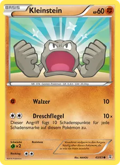Karte Kleinstein aus Generationen, Nummer 43/83