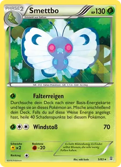Karte Smettbo aus Generationen, Nummer 5/83