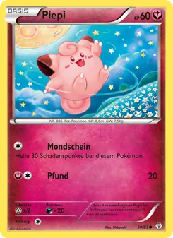 Karte Piepi aus Generationen, Nummer 50/83
