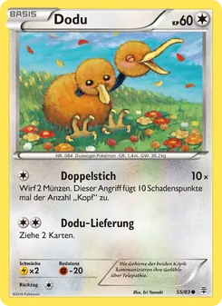 Karte Dodu aus Generationen, Nummer 55/83