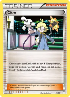 Karte Citro aus Generationen, Nummer 59/83