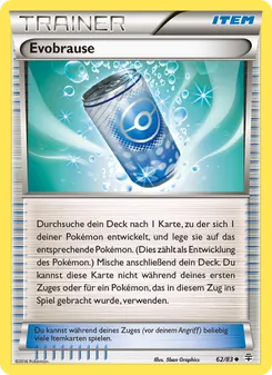 Karte Evobrause aus Generationen, Nummer 62/83