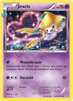 Karte Jirachi aus Generationen, Nummer RC13/83