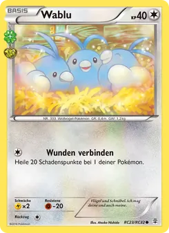 Karte Wablu aus Generationen, Nummer RC23/83
