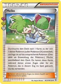 Karte Heiko aus Generationen, Nummer RC27/83