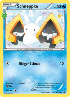 Karte Schneppke aus Generationen, Nummer RC7/83