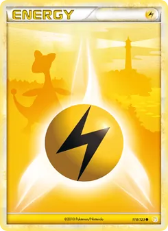 Karte Elektroenergie aus HeartGold SoulSilver, Nummer 118/123