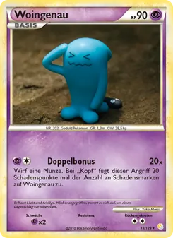 Karte Woingenau aus HeartGold SoulSilver, Nummer 13/123