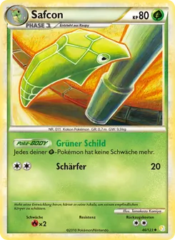 Karte Safcon aus HeartGold SoulSilver, Nummer 46/123