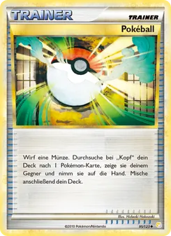 Karte Pokéball aus HeartGold SoulSilver, Nummer 95/123
