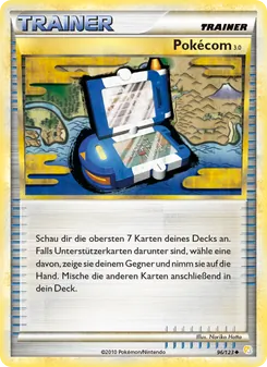 Karte Pokécom 3.0 aus HeartGold SoulSilver, Nummer 96/123