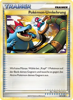 Karte Pokémon-Umkehrung aus HeartGold SoulSilver, Nummer 99/123
