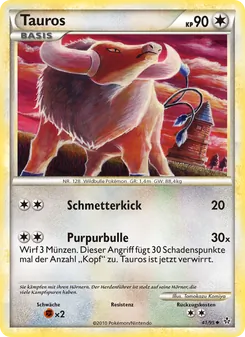 Karte Tauros aus Entfesselt, Nummer 41/95