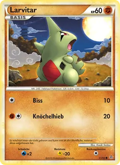 Karte Larvitar aus Entfesselt, Nummer 51/95