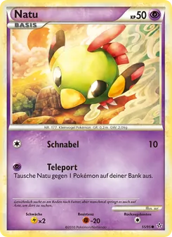 Karte Natu aus Entfesselt, Nummer 55/95