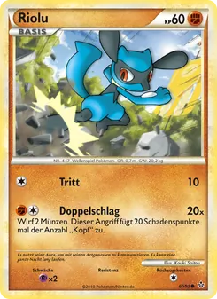 Karte Riolu aus Entfesselt, Nummer 60/95