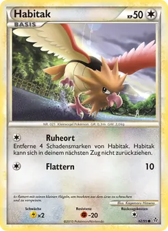 Karte Habitak aus Entfesselt, Nummer 62/95