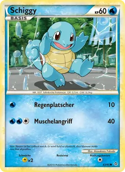Karte Schiggy aus Entfesselt, Nummer 63/95