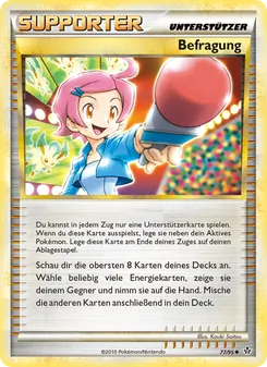 Karte Befragung aus Entfesselt, Nummer 77/95