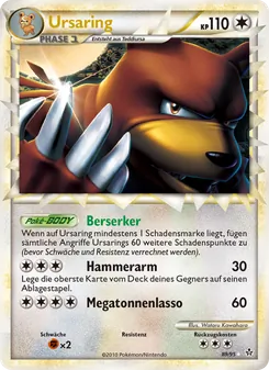 Karte Ursaring aus Entfesselt, Nummer 89/95