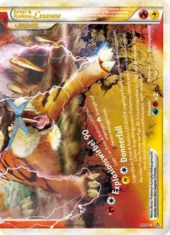 Karte Entei & Raikou LEGENDE aus Entfesselt, Nummer 91/95