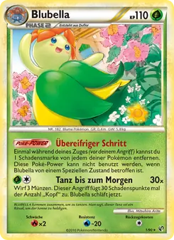 Karte Blubella aus Unerschrocken, Nummer 1/90