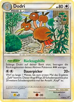 Karte Dodri aus Unerschrocken, Nummer 11/90