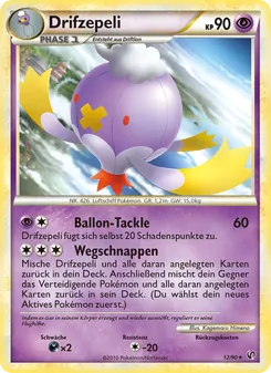 Karte Drifzepeli aus Unerschrocken, Nummer 12/90