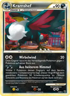 Karte Kramshef aus Unerschrocken, Nummer 15/90