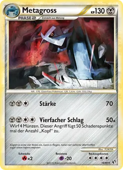 Karte Metagross aus Unerschrocken, Nummer 18/90