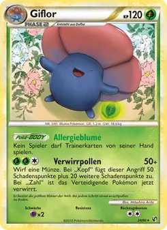 Karte Giflor aus Unerschrocken, Nummer 24/90