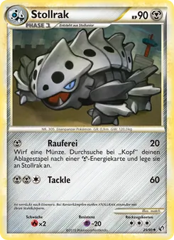 Karte Stollrak aus Unerschrocken, Nummer 29/90