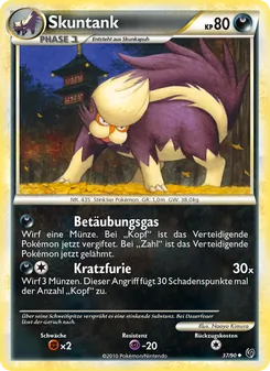 Karte Skunktank aus Unerschrocken, Nummer 37/90