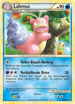 Karte Lahmus aus Unerschrocken, Nummer 38/90