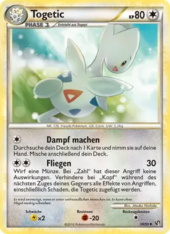 Karte Togetic aus Unerschrocken, Nummer 39/90