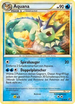 Karte Aquana aus Unerschrocken, Nummer 41/90