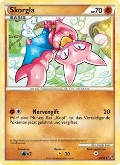 Karte Skorgla aus Unerschrocken, Nummer 49/90