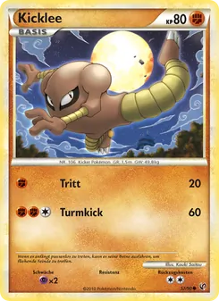 Karte Kicklee aus Unerschrocken, Nummer 52/90