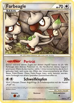 Karte Farbeagle aus Unerschrocken, Nummer 8/90