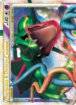 Karte Rayquaza & Deoxys LEGENDE aus Unerschrocken, Nummer 89/90