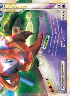 Karte Rayquaza & Deoxys LEGENDE aus Unerschrocken, Nummer 90/90