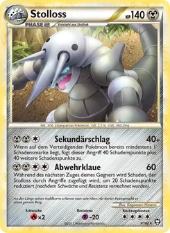 Karte Stolloss aus Triumph, Nummer 1/102