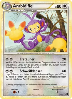 Karte Ambidiffel aus Triumph, Nummer 13/102